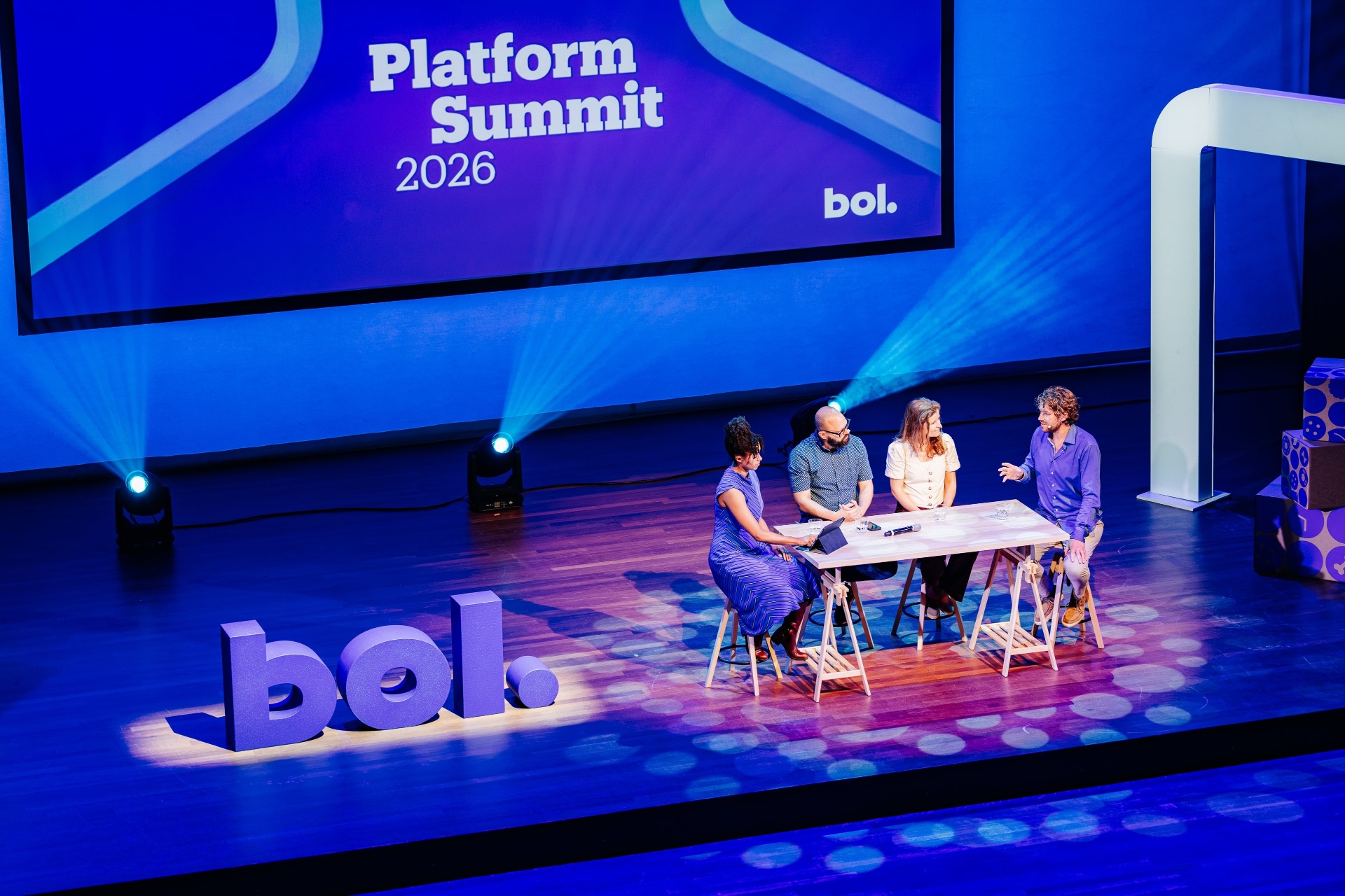 Job van den Berg tijdens keynotes en workshops