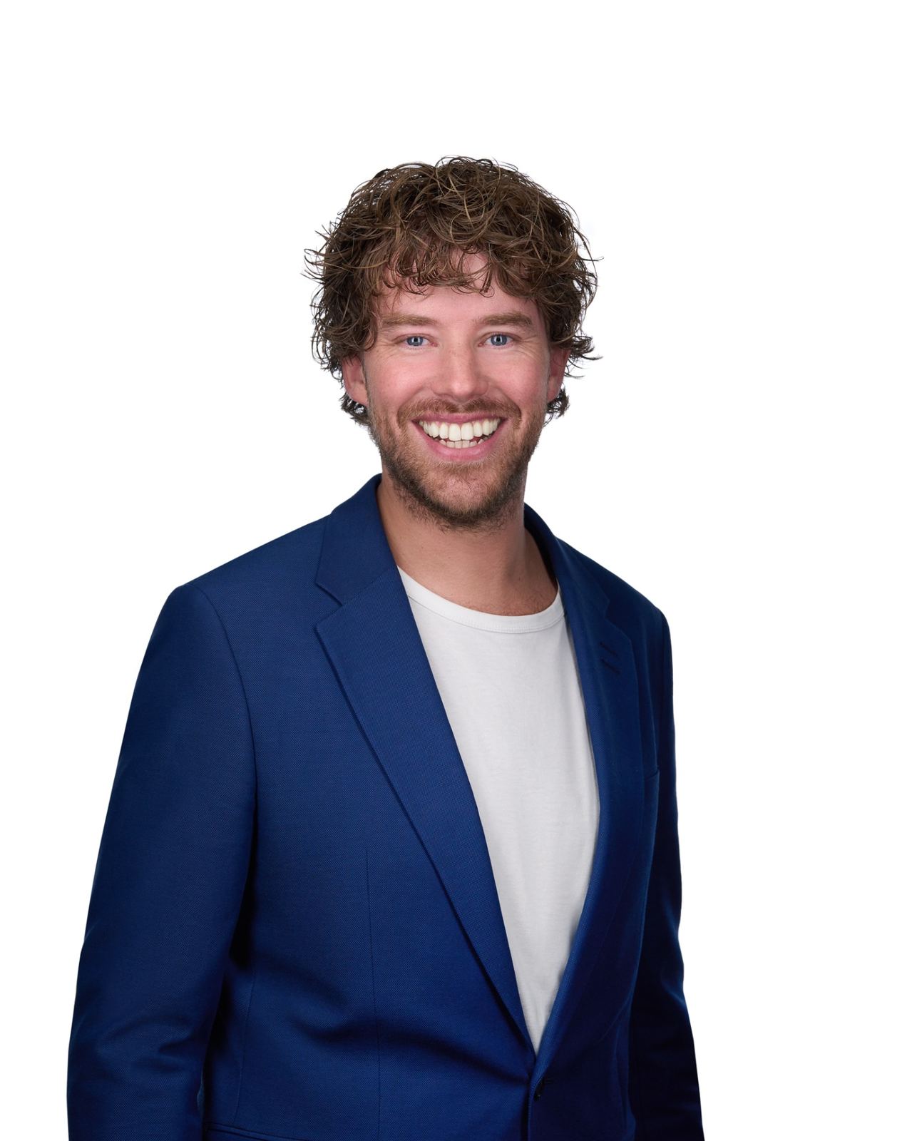 Job van den Berg during a keynote on AI agents